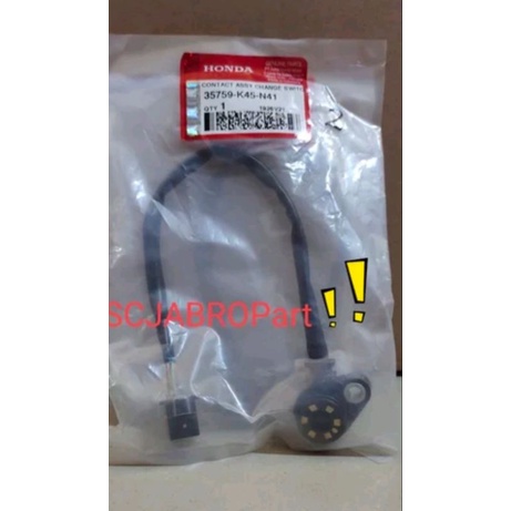35759 K45 N41....CONTACT ASSY NUETRAL SW HONDA CBR 150R K45G K45N....ORI AHM
