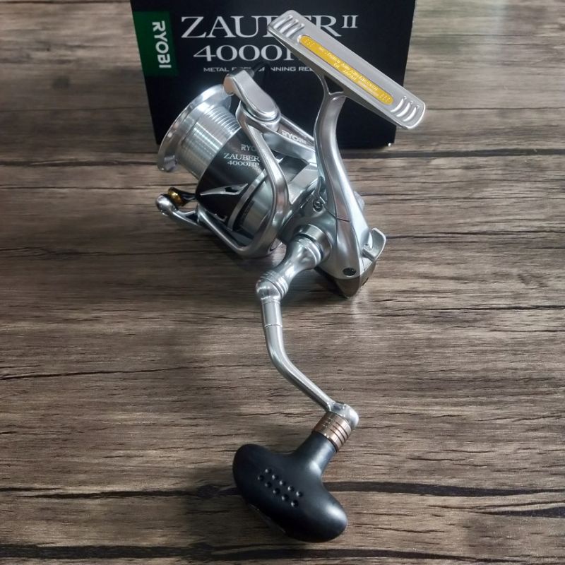 Reel RYOBI Zauber 2 II 1000 2000 3000 4000 HP Power Handle Metal Body Gulungan Pancing Galatama