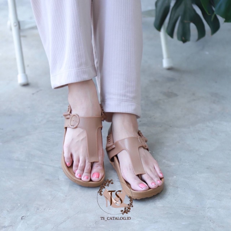 Sandal Japit Gesper Samping Tali Let BEST SELLER Import Mokaya 8059-2AC