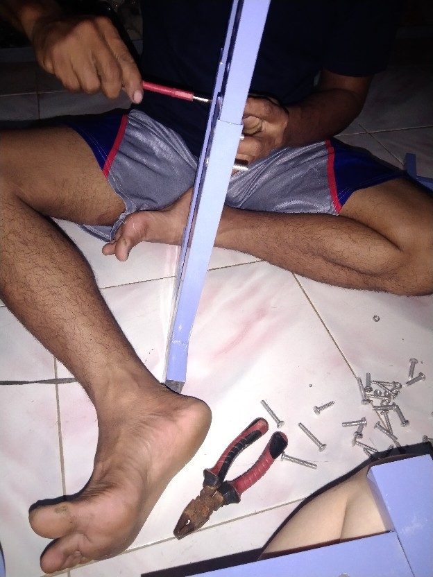 Meja Belajar Anak Set Corak - Karakter Spiderman - Medan