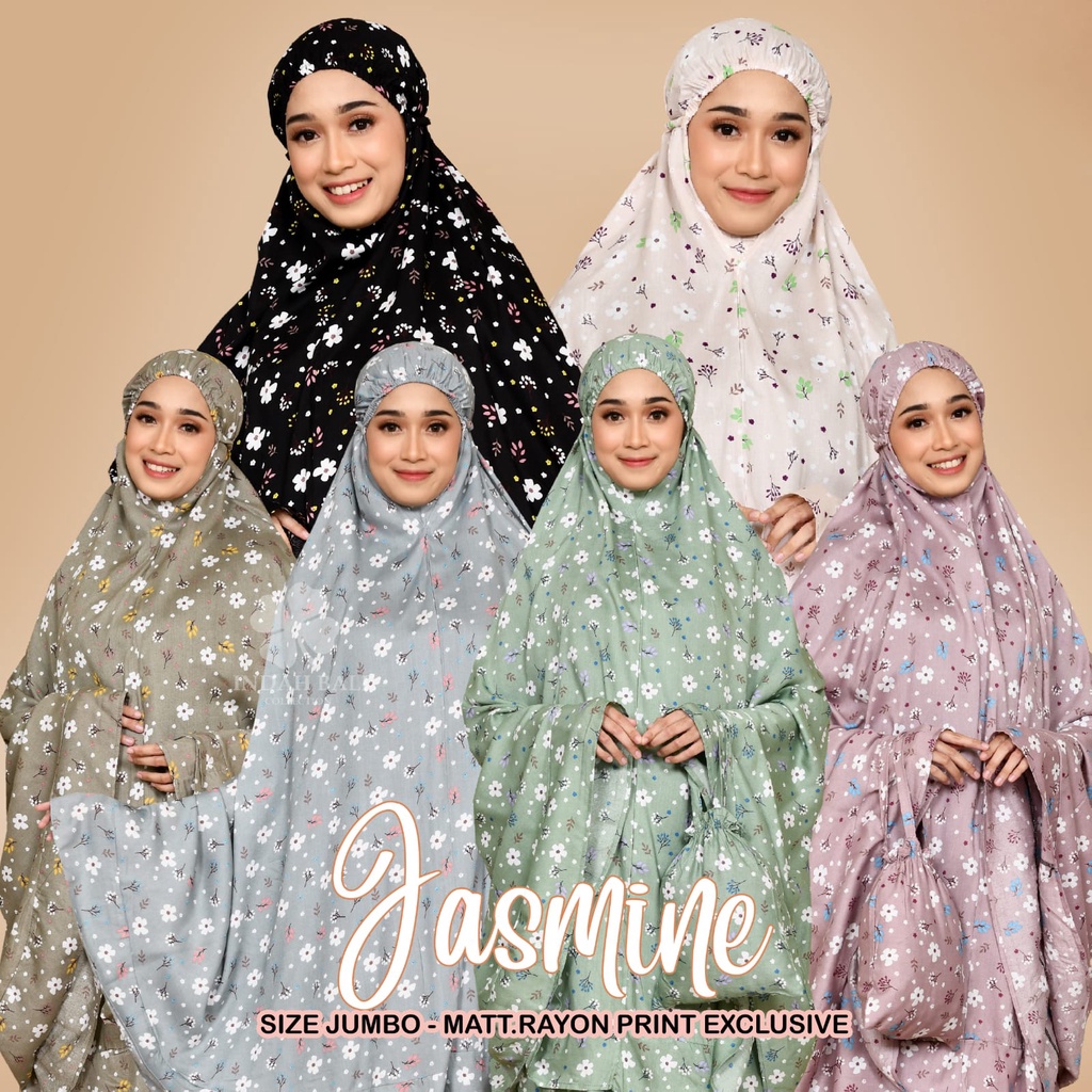 Mukena bali jumbo  JASMINE II SALSABILA II BEAUTYROSE