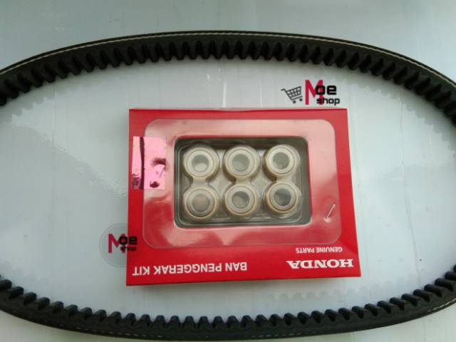 Panbelt Vbelt Vanbelt V-belt Set Asli Honda Vario 110 Vario Lama Vario Karbu 23100-KVB- Ori Original