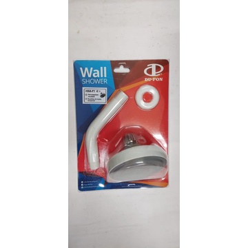 Dupon Wall Shower / Shower Tanam / Head Shower Plastik Putih uk. 4 inch tipe HSA-P1