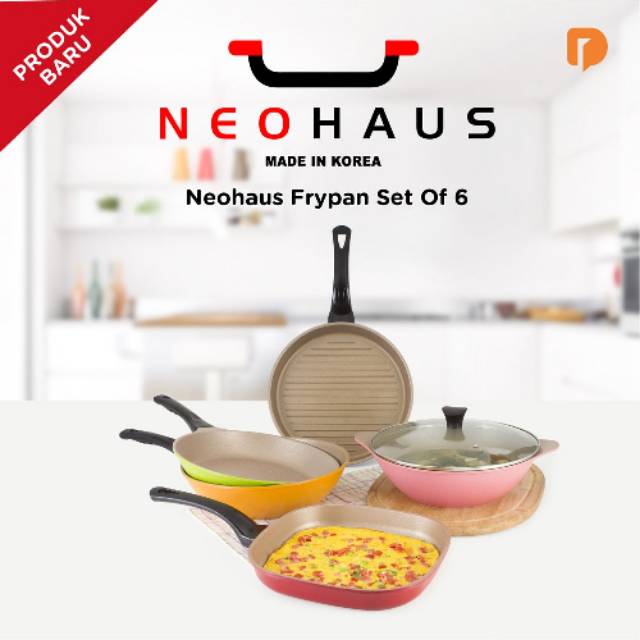 Neohaus Frypan Set Of 6