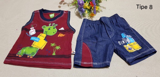 Baju bayi lebaran SUPER MURAH 6-1 thn  / Baju bayi katun celana jeans / Baju bayi halus