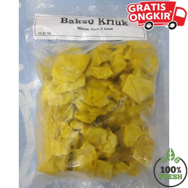 

[PASTI FRESH]BAKSO KRIUK ISI 22/CEMILAN MURAH