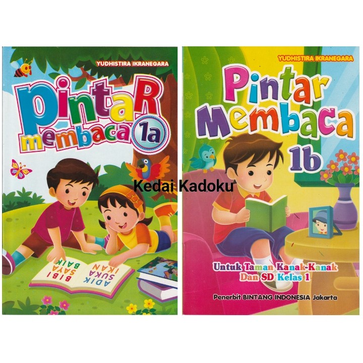 Buku Pintar Membaca TK PAUD - Belajar Membaca