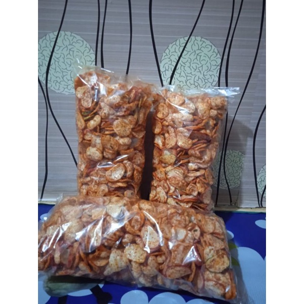 

krupuk seblak kering