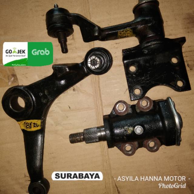idle idler arm bellcrank bell crank mitsubishi L300 solar bensin full set kanan kiri original