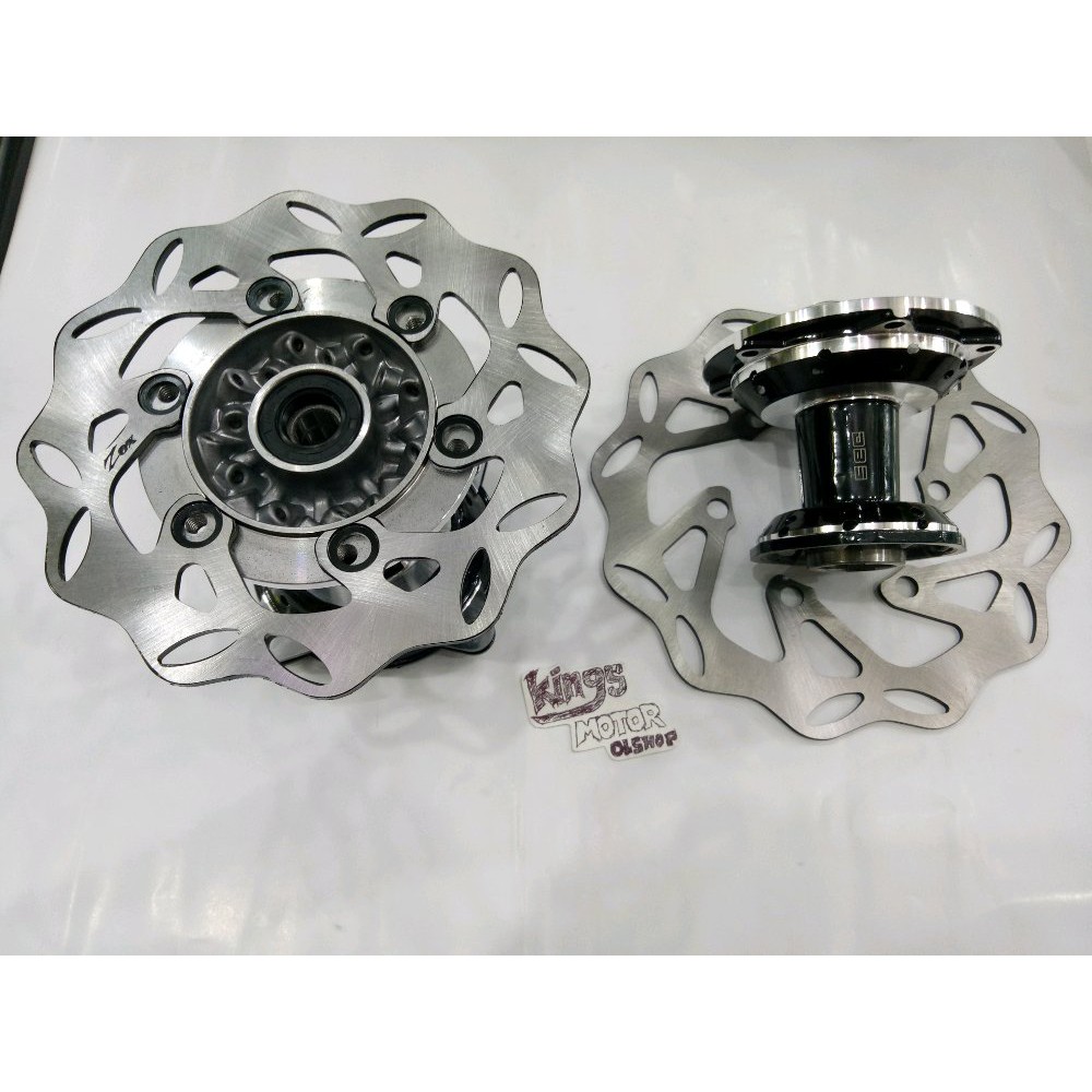 tromol KLX 150 HITAM lubang 36 merek DBS ORIGINAL Diskon cod 121