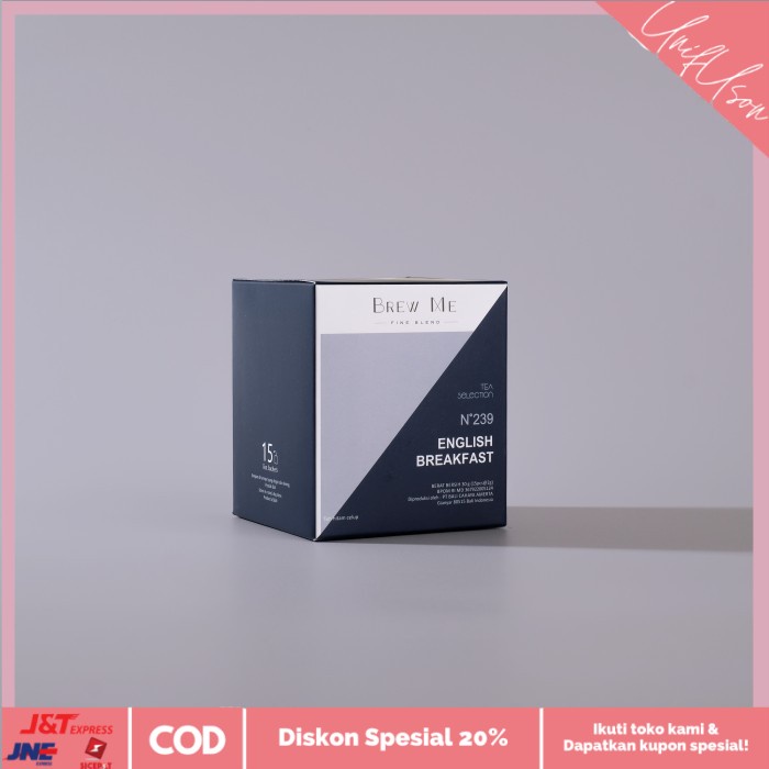 

⭐COD⭐ Brew Me Tea - Tea Bag Box English Breakfast