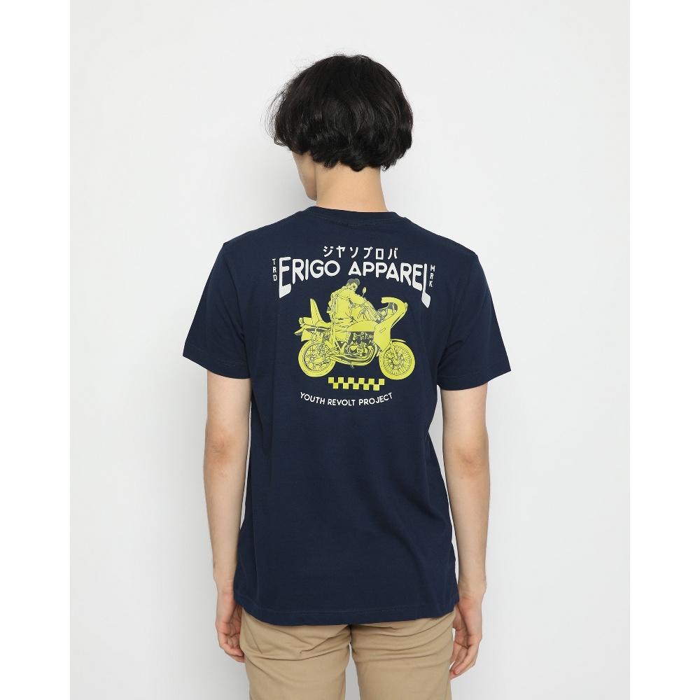 Erigo T-Shirt Mecha Navy