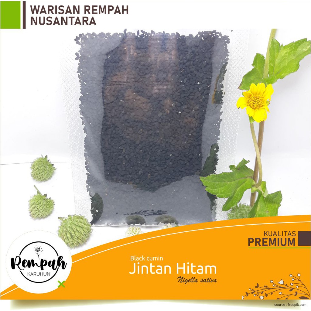 

50g Jintan Hitam / Habbatussauda / Rempah / JSR PREMIUM