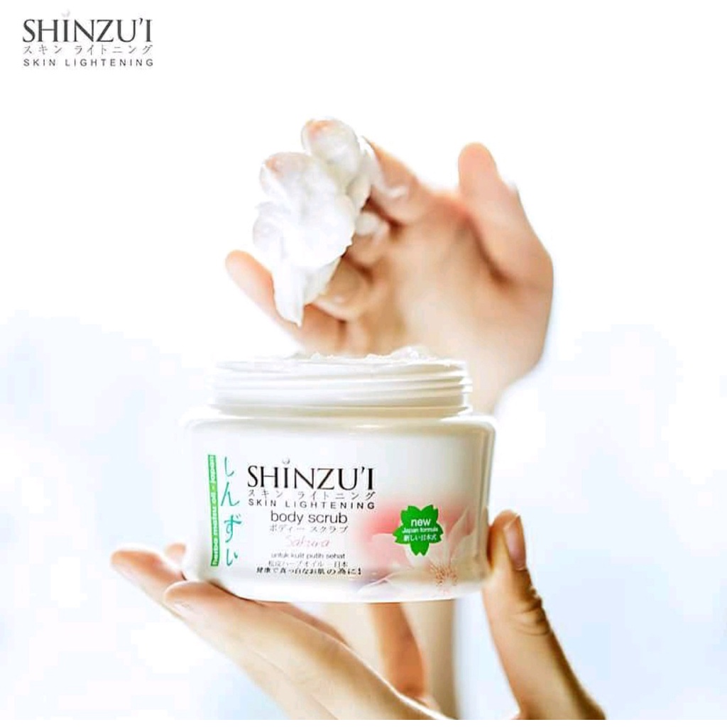 SHINZUI BODY SCRUB LULUR MANDI 200GR // LULUR MANDI SHINZU'I