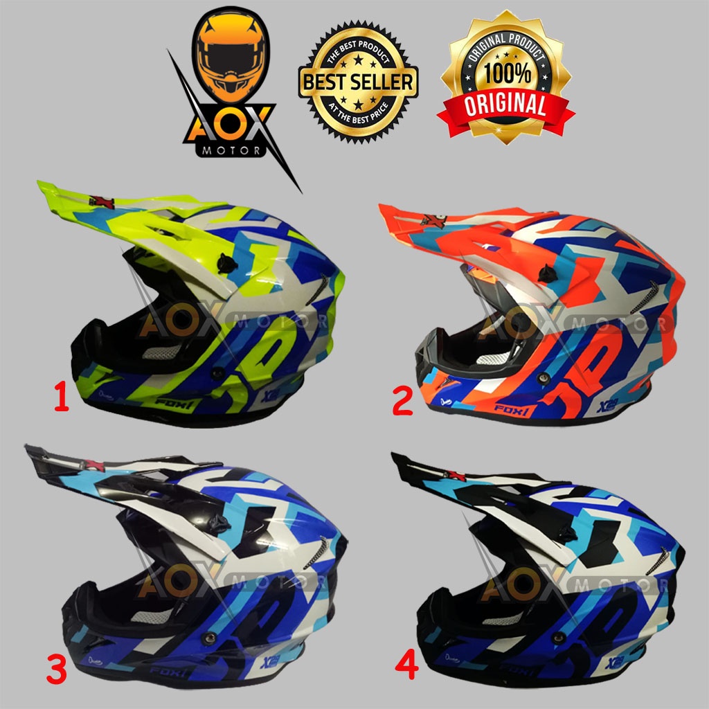 Helm JPX Cross X29 Oksonium (Ongkir 2kg)