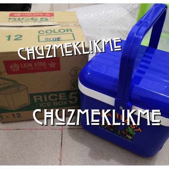 Rice, ice box lion star (6 liter)/Termos es, nasi lion star 6 liter/ice box segi lion star