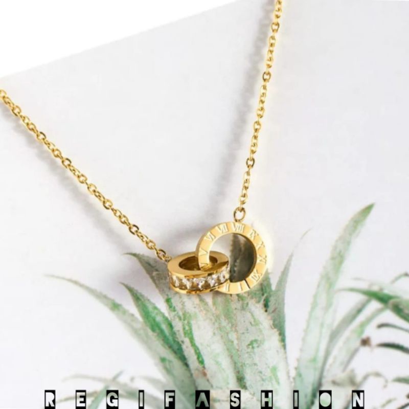Kalung Titanium Original Kekinian Anti Karat Tidak Luntur Garansi(seumurhidup)