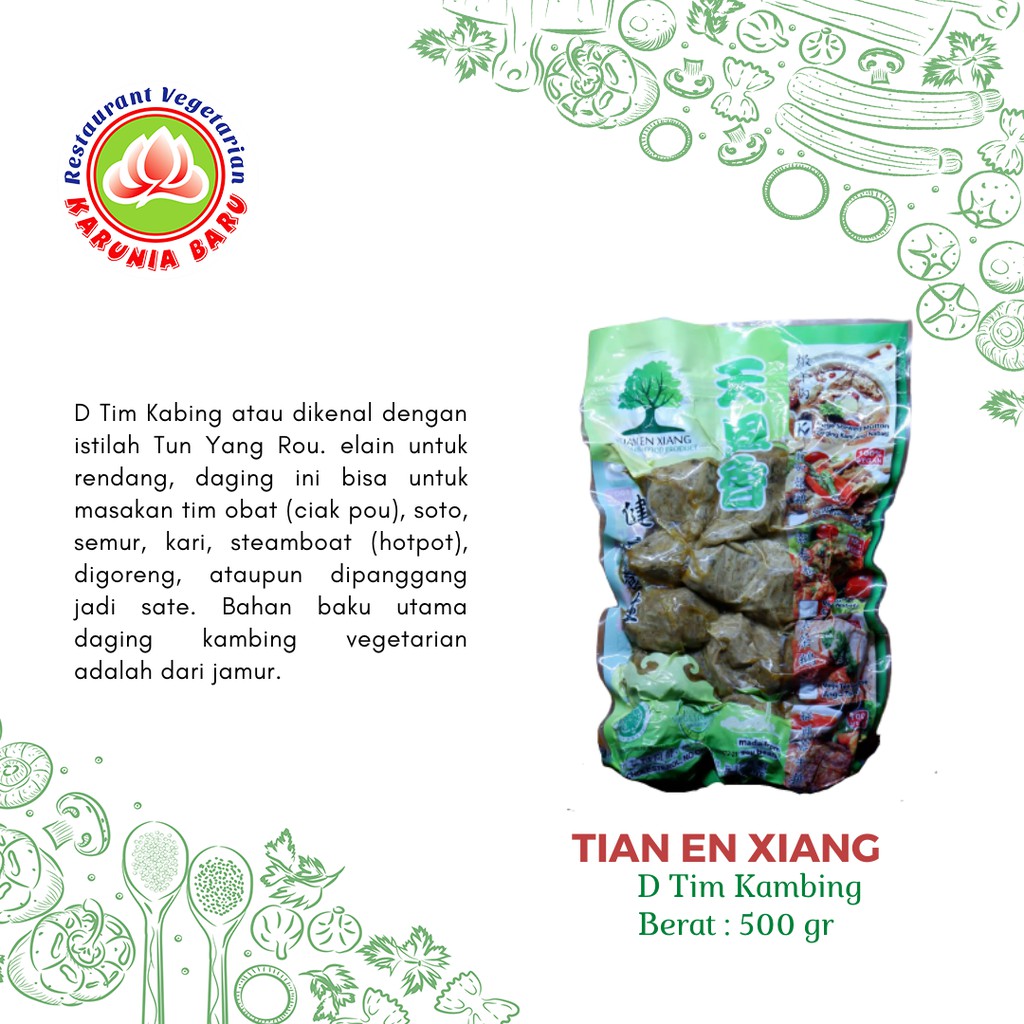 

Tian En Xiang D Tim Kambing 500 gr