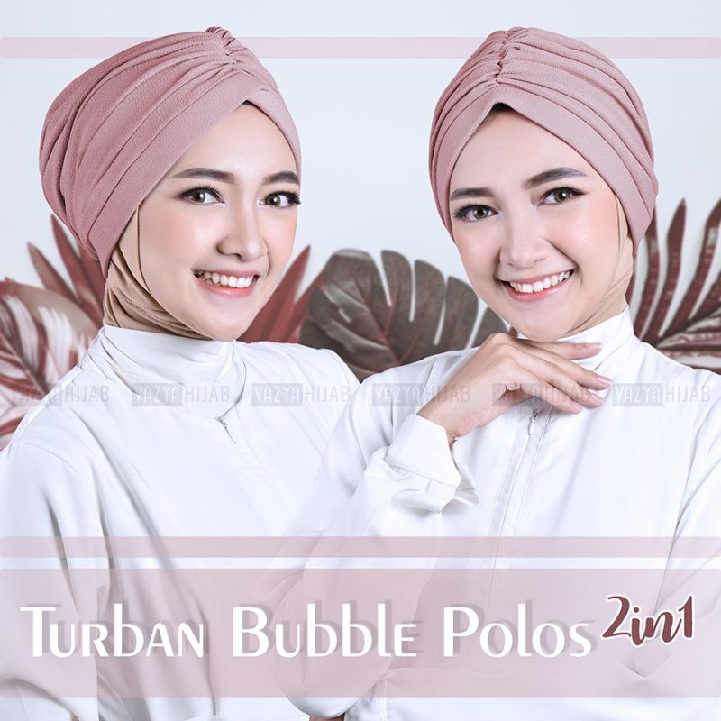 Turban Bubble Polos 2in1