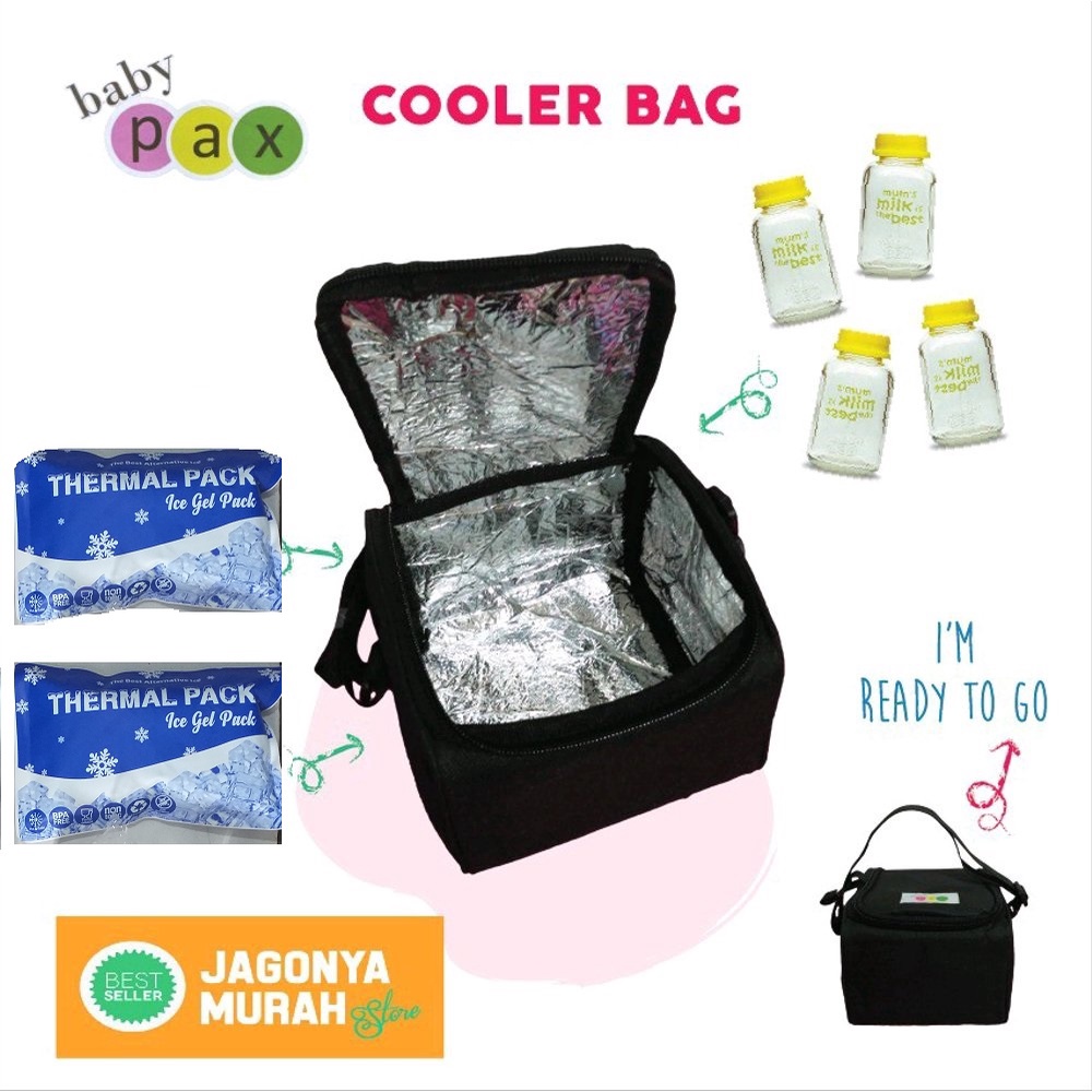 Tas Simpan Botol Asi ( Cooler Bag Baby Pax-Tas Pendingin Pengawet Susu Bayi )