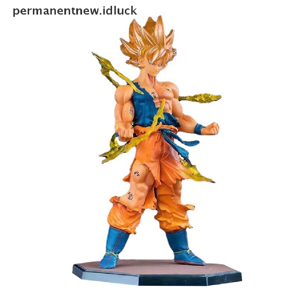 Action Figure Model Dragon Ball Goku Super Saiyan Untuk Koleksi