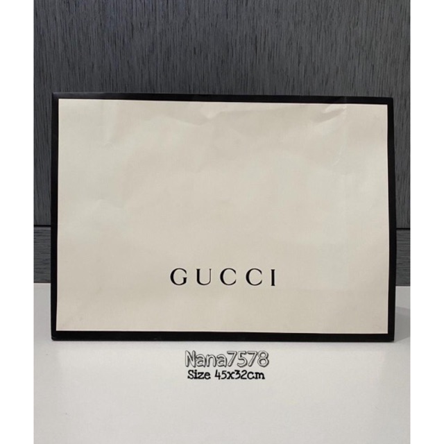 

Gucci paperbag XL