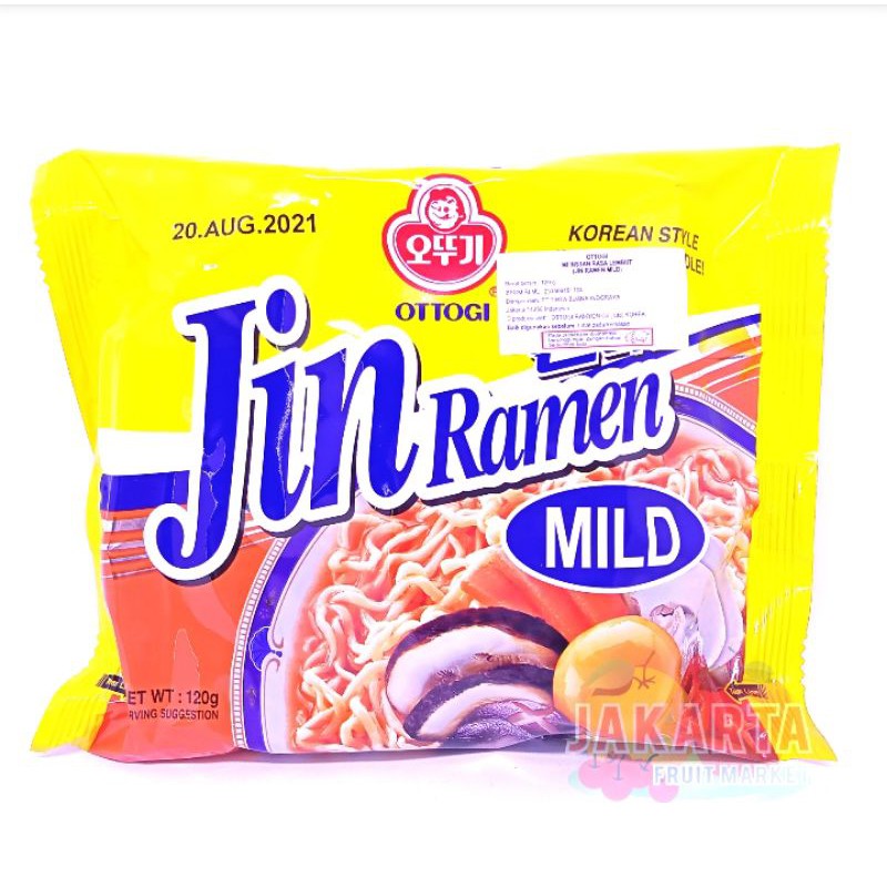 

(MIE INSTAN) OTTOGI JIN RAMEN MILD 120G (MENGANDUNG BABI)
