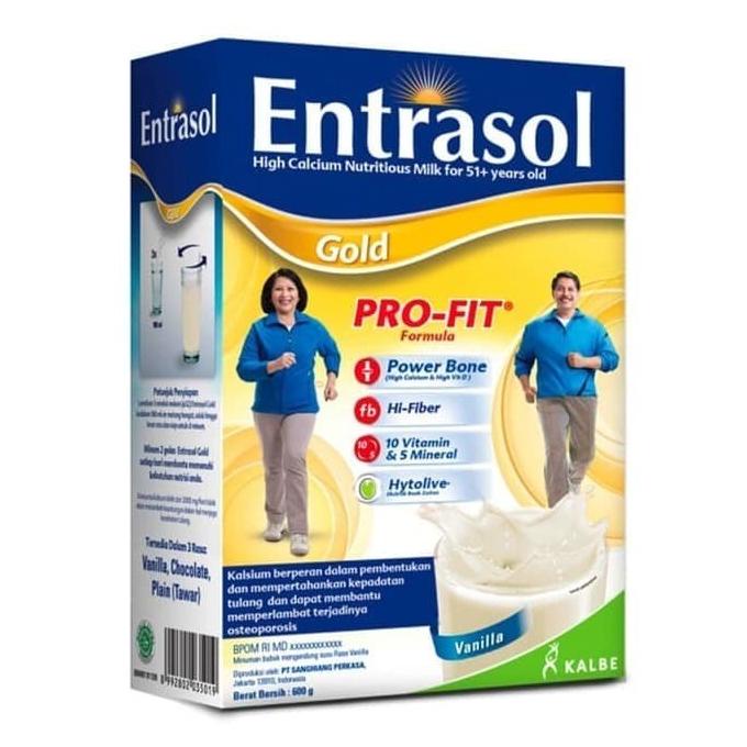 

[COD] Entrasol Gold Vanila 600gr [COD]