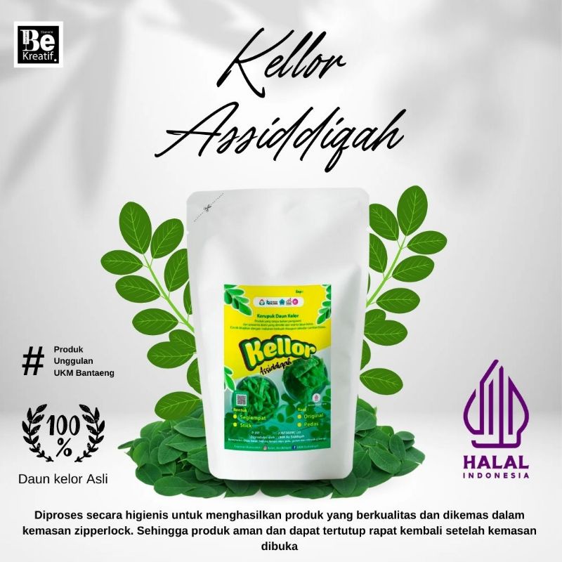 

Kelor Assidiqah, Kerupuk Enak, renyah, rendah lemak, pewarna alami, pelancar asi, bergizi, berkualitas.