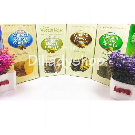 

PAKET 4 PCS ALMOND CRISPY CHEESE