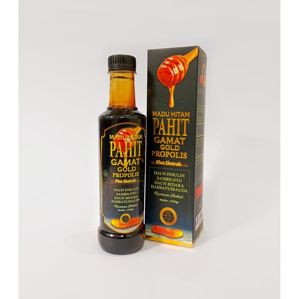 

Madu Hitam Pahit Gamat Gold