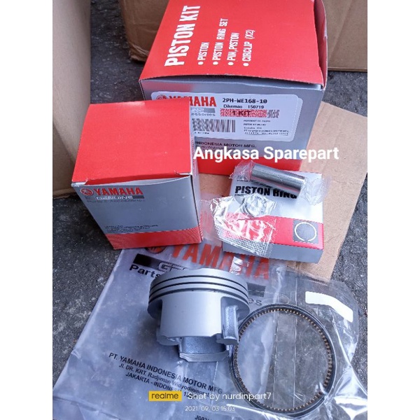 PISTON KIT PISTONKIT RING SEHER MIO M3 125 MIO SOUL GT 125 YAMAHA 2PH