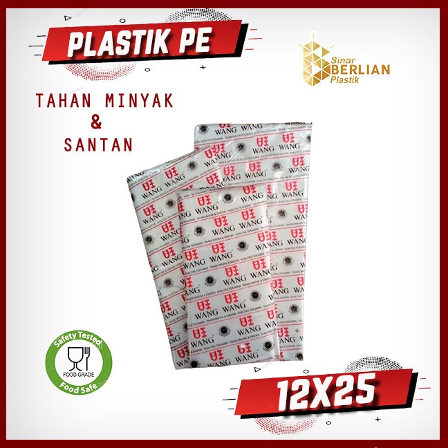 PLASTIK PE Wang-Wang 250gram - 12 x 25