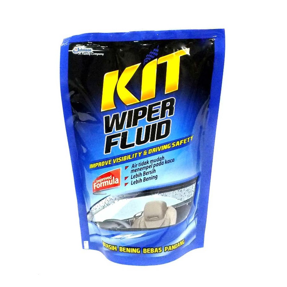 CAIRAN PEMBERSIH KACA MOBIL KIT WIPER FLUID 400 ML REFILL POUCH