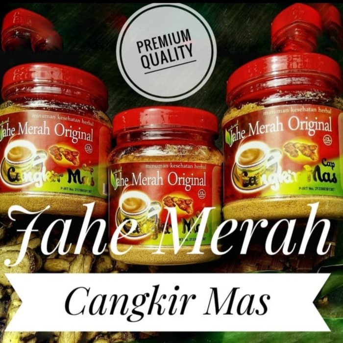 

tradisional-minuman- jahe merah bubuk original cap cangkir mas 330 gram -minuman-tradisional.