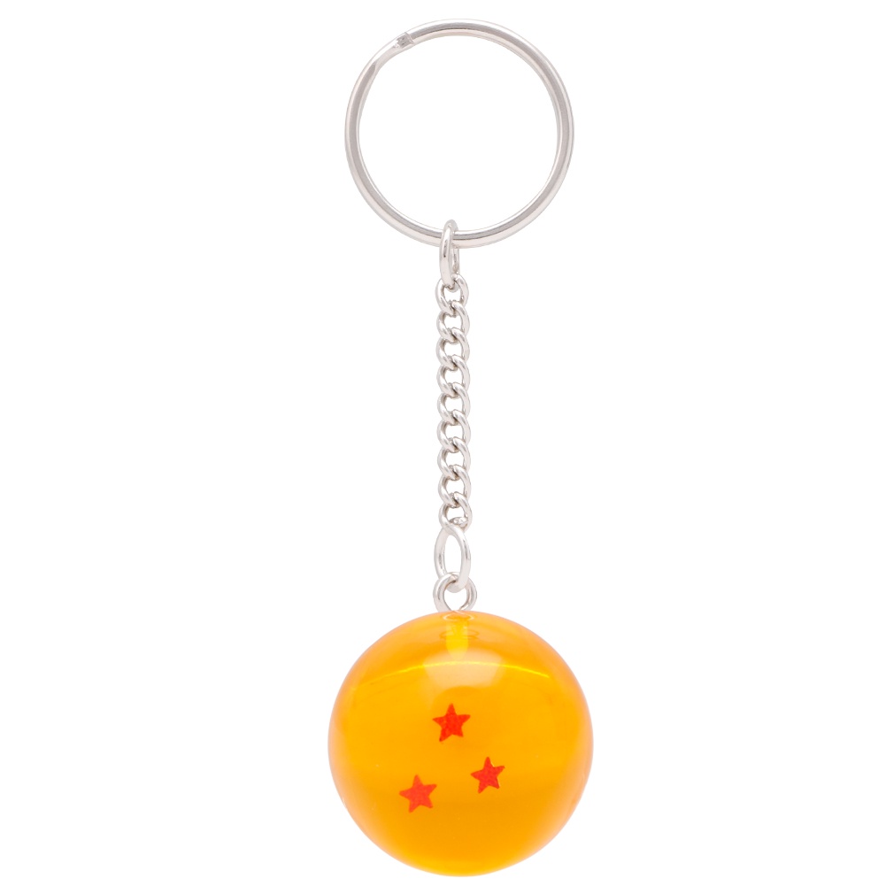 SIY  Cosplay 7 Stars Crystal Ball Keychain Keyring Pendant Gifts