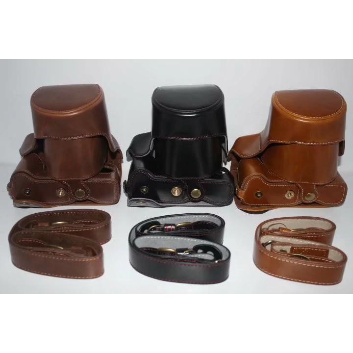 mirrorless New Deluxe Camera Bag PU Leather Case For Fuji XT1 XT-1  Direct Charge Cover+Take Out