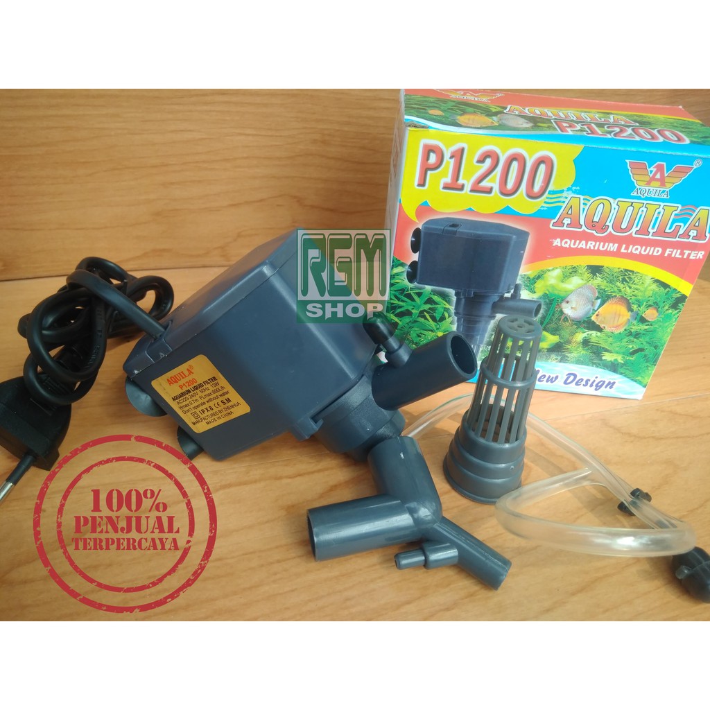 Aquila P1200 P 1200 power head mesin pompa celup aquarium aquascape murah