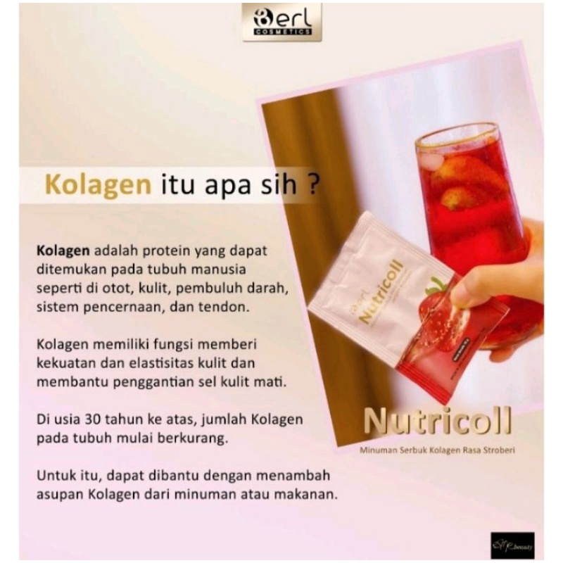 

Nutricoll //Minuman Serbuk Kolagen Rasa Stroberi