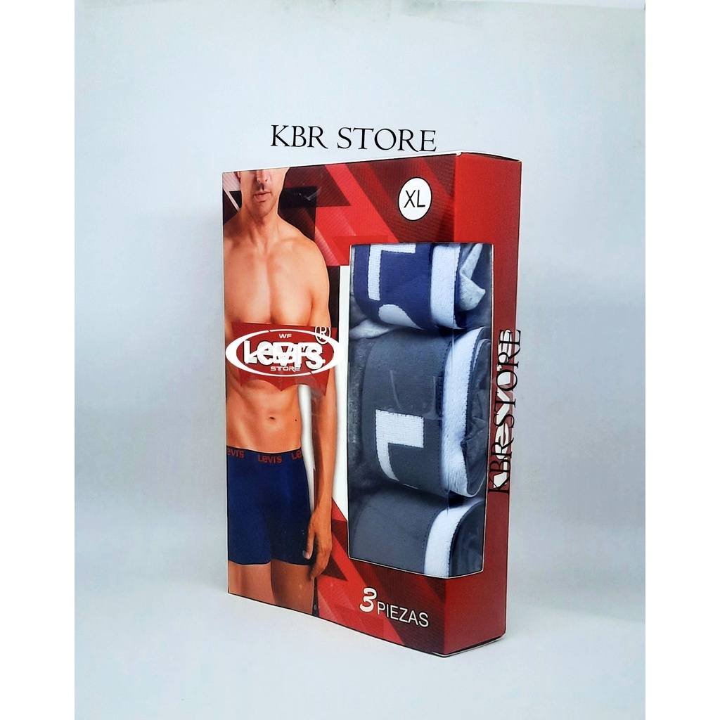 boxer isi 3 PCS celana dalam pria/celana boxer pria/kolor pria/celana pendek pria wf store / UNDERWAER TERBARU UNDERWAER LEVIS PREMIUM