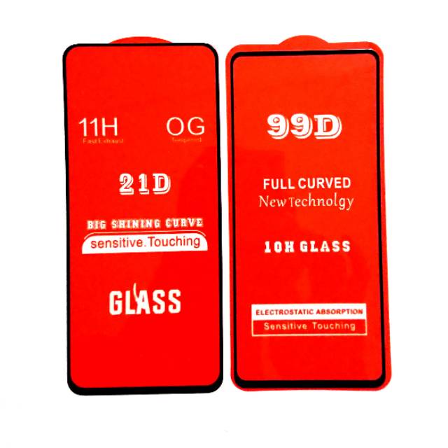 TEMPERED GLASS 5D FULL COVER SAMSUNG A51  A71  A10  A10s  A20  A22  A20s  A30  A30s A50 A50s A70