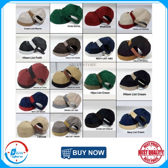 Topi Peci Mikihat ALL COLOURS