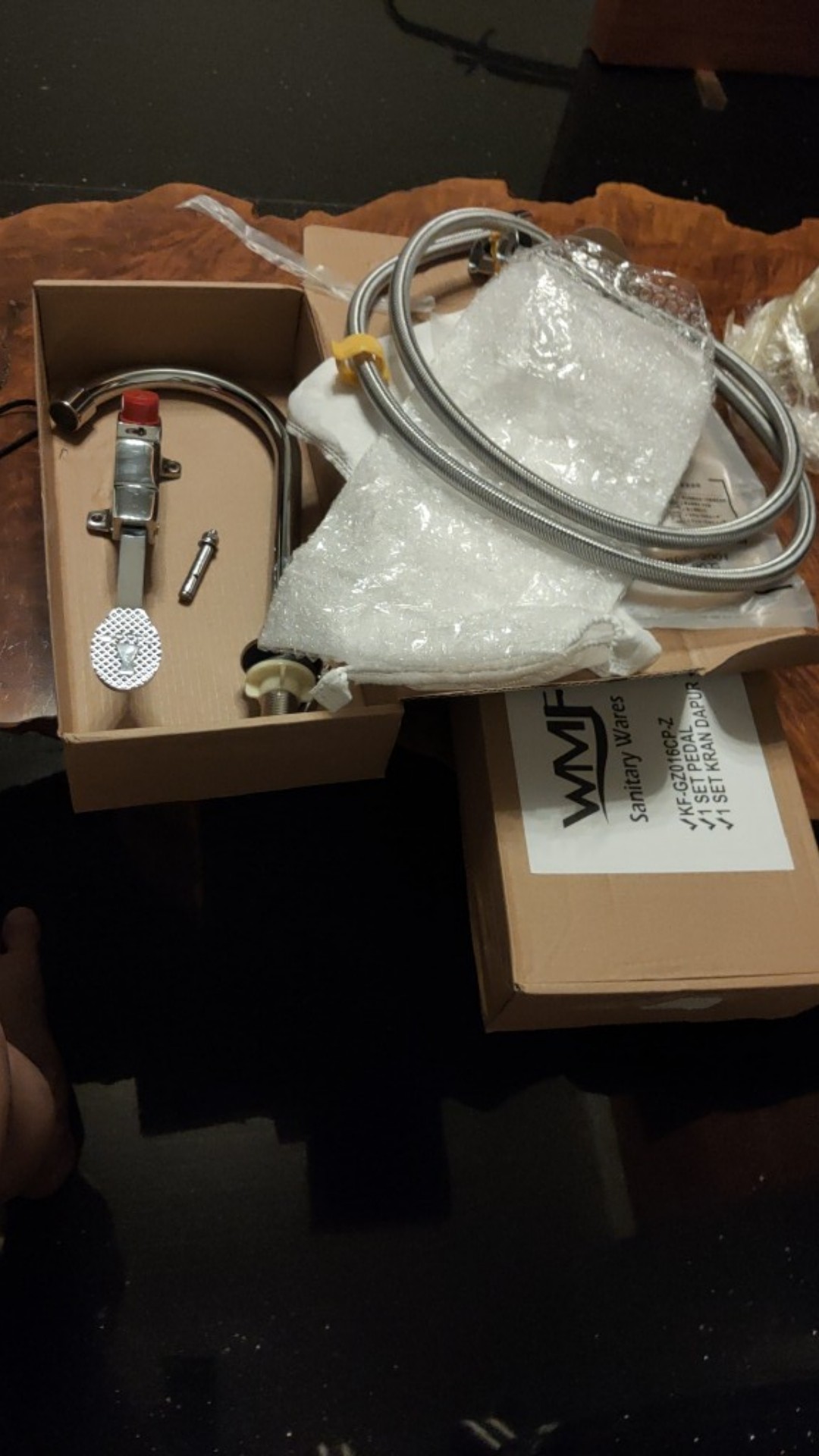 Kran Injak Kran Pedal Kran Wastafel Pedal Kf-gz016cp-z  Wmf