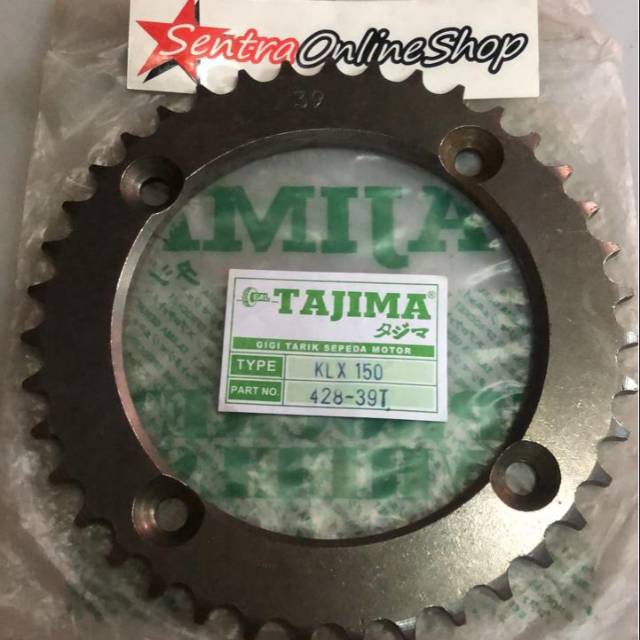 gir gear belakang klx 150 dtracker 39 428 tajima bukan TK sss xtreme