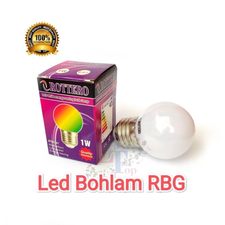 Lampu led bohlam RBG E27 lampu dekorasi lampu hias