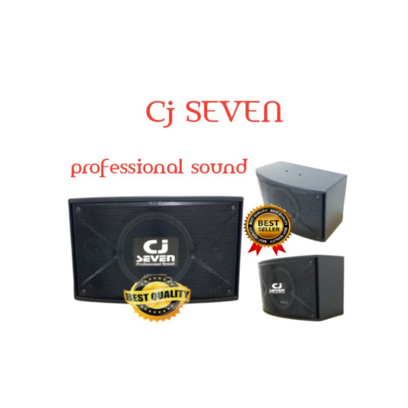 speaker pasif 10 inch Cj SEVEN pro-10,450 Watt garansi