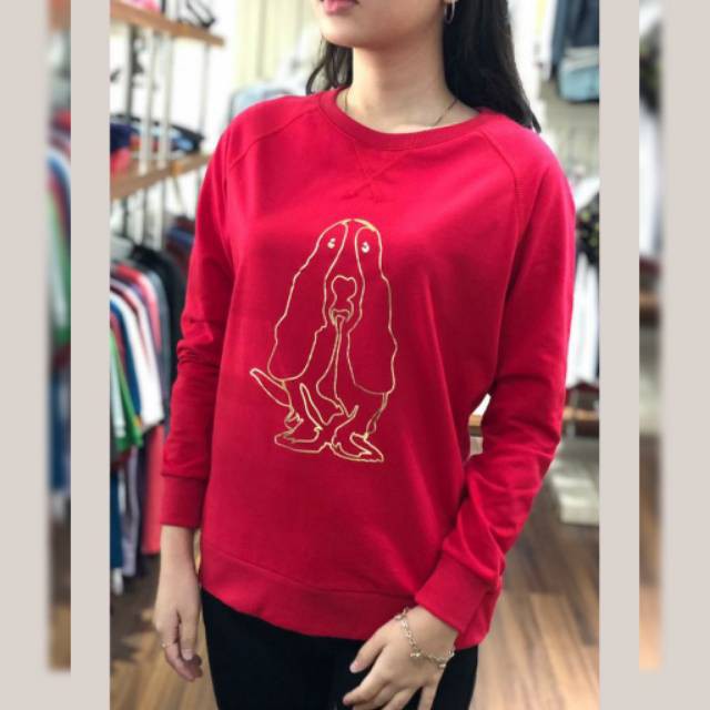 KOREA RAJUT LUCU HITAM BIRU LANGIT UNGU / Sweater Wanita Hush Puppies Remina Original