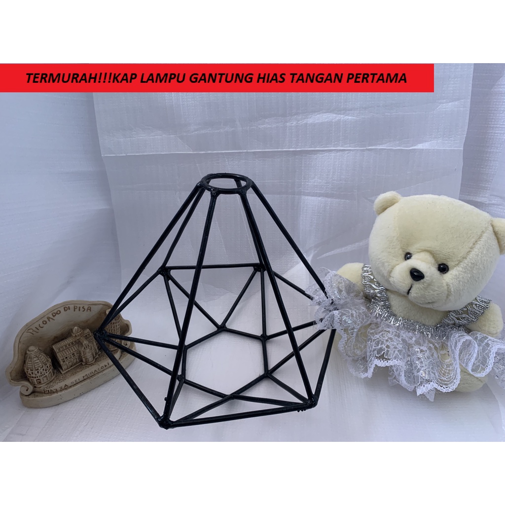 Kap diamond kap lampu gantung dekorasi