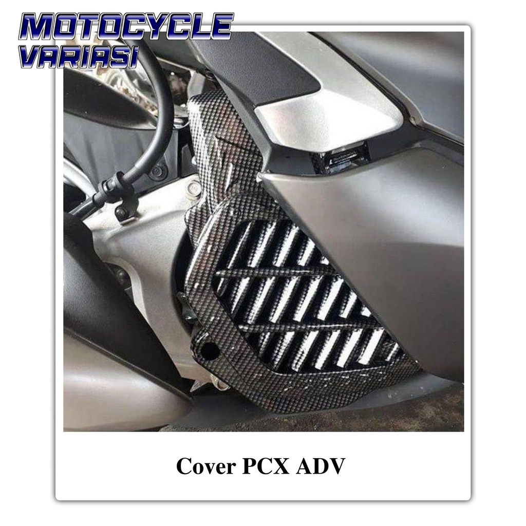 cover radiator carbon honda pcx 150