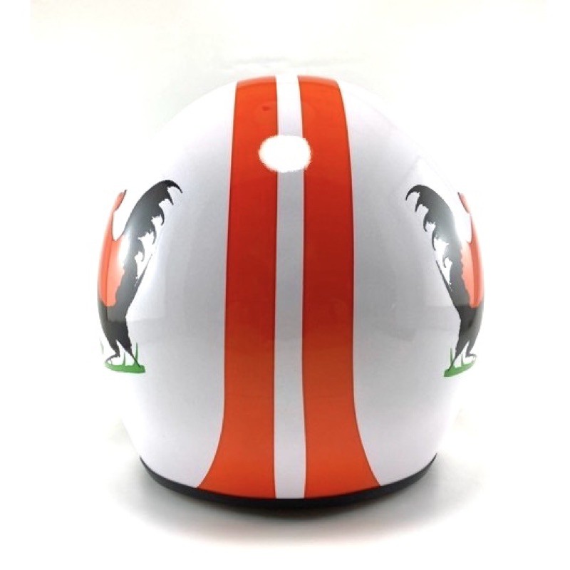 Helm Bogo Ayam Brown Retro Dewasa SNI